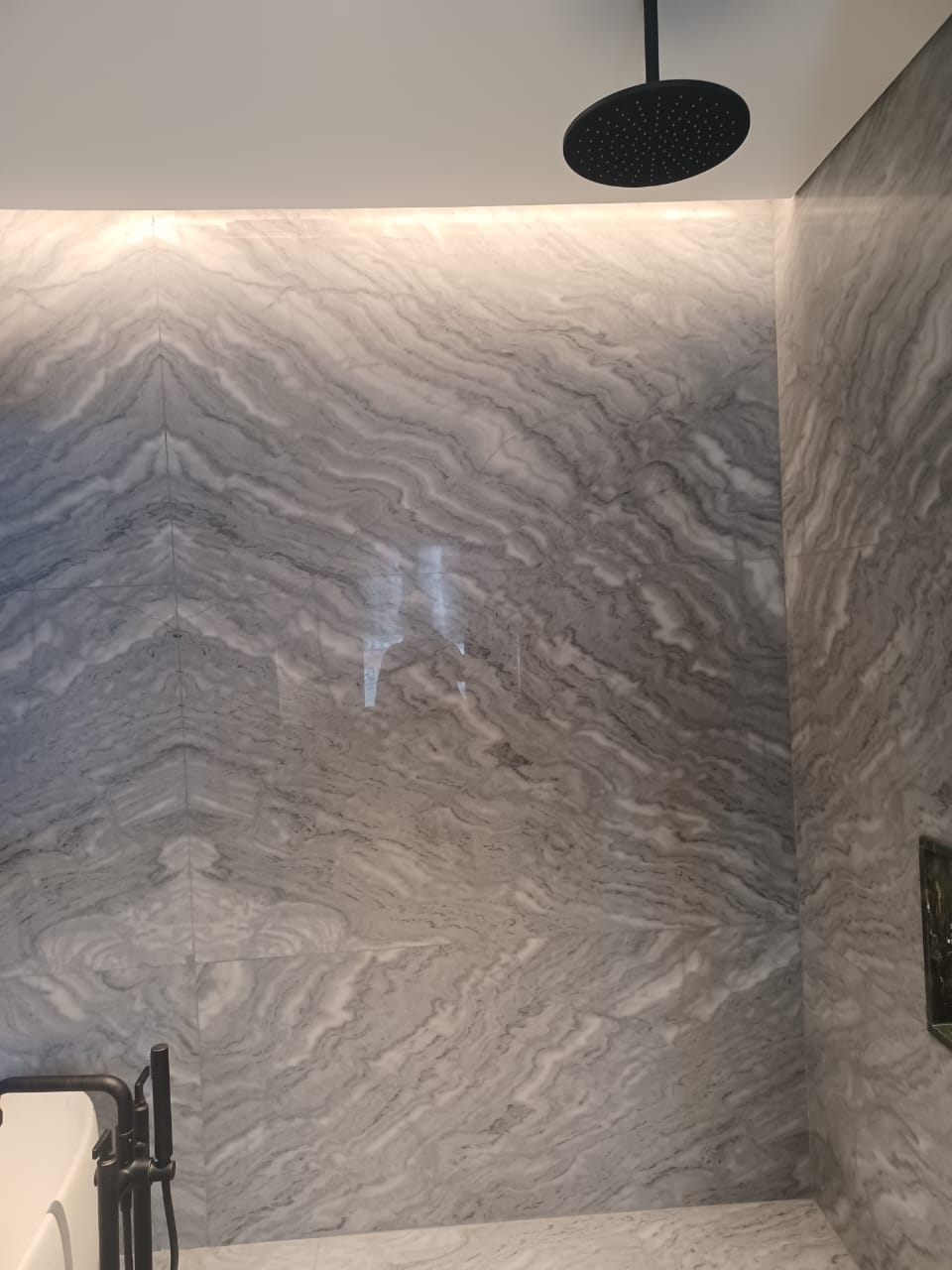 Marble Shower Area